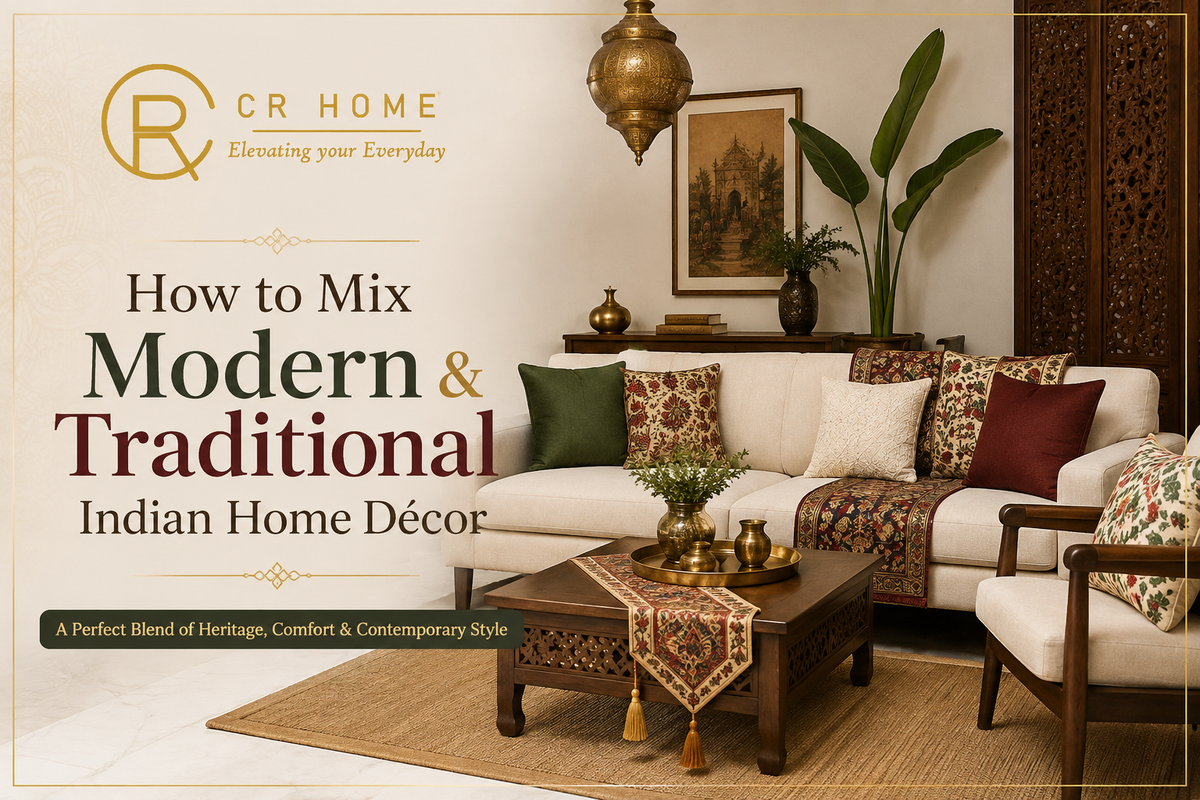 How to Mix Modern & Traditional Indian Home Décor Ideas