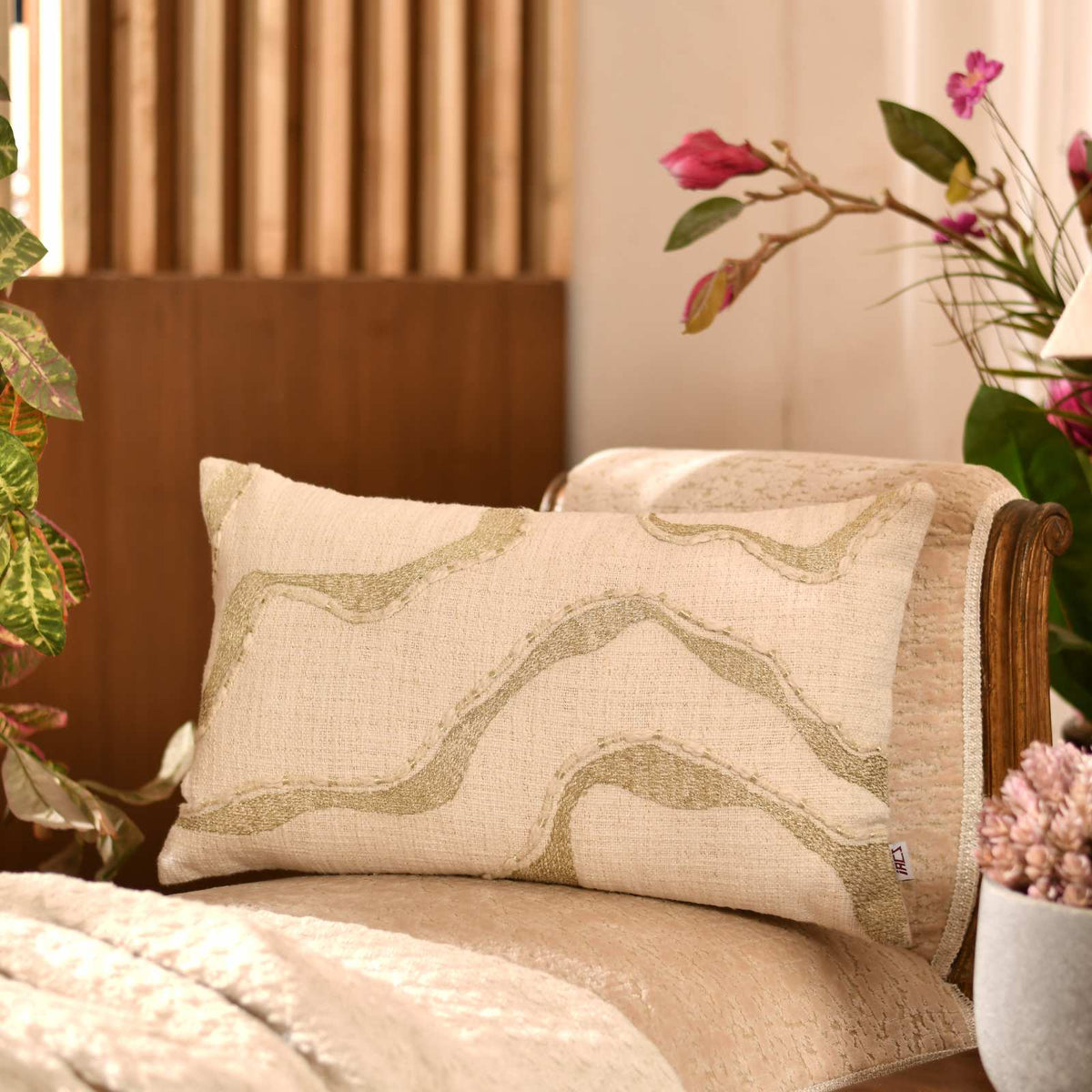 Luxury CRhome Cushion Cover