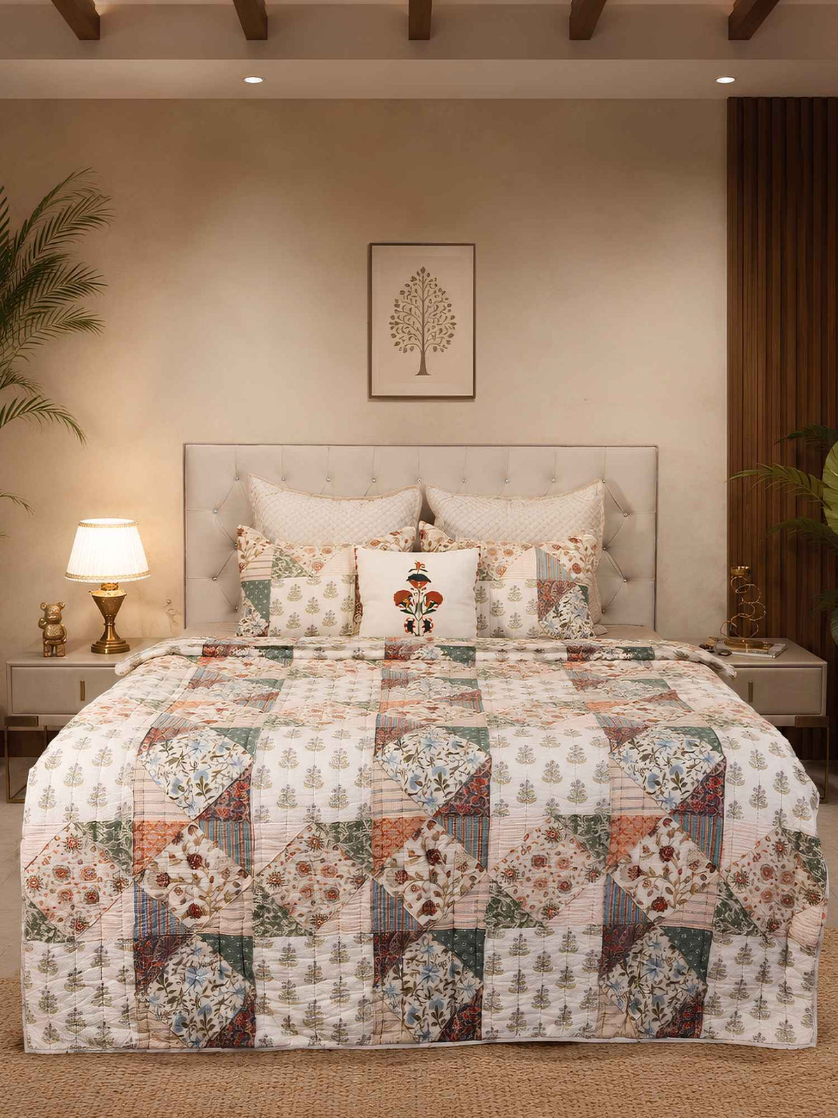 The Heritage Patchwork Bedspread