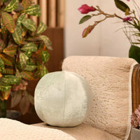 Sage Green Soft Luxe Sphere Pillow