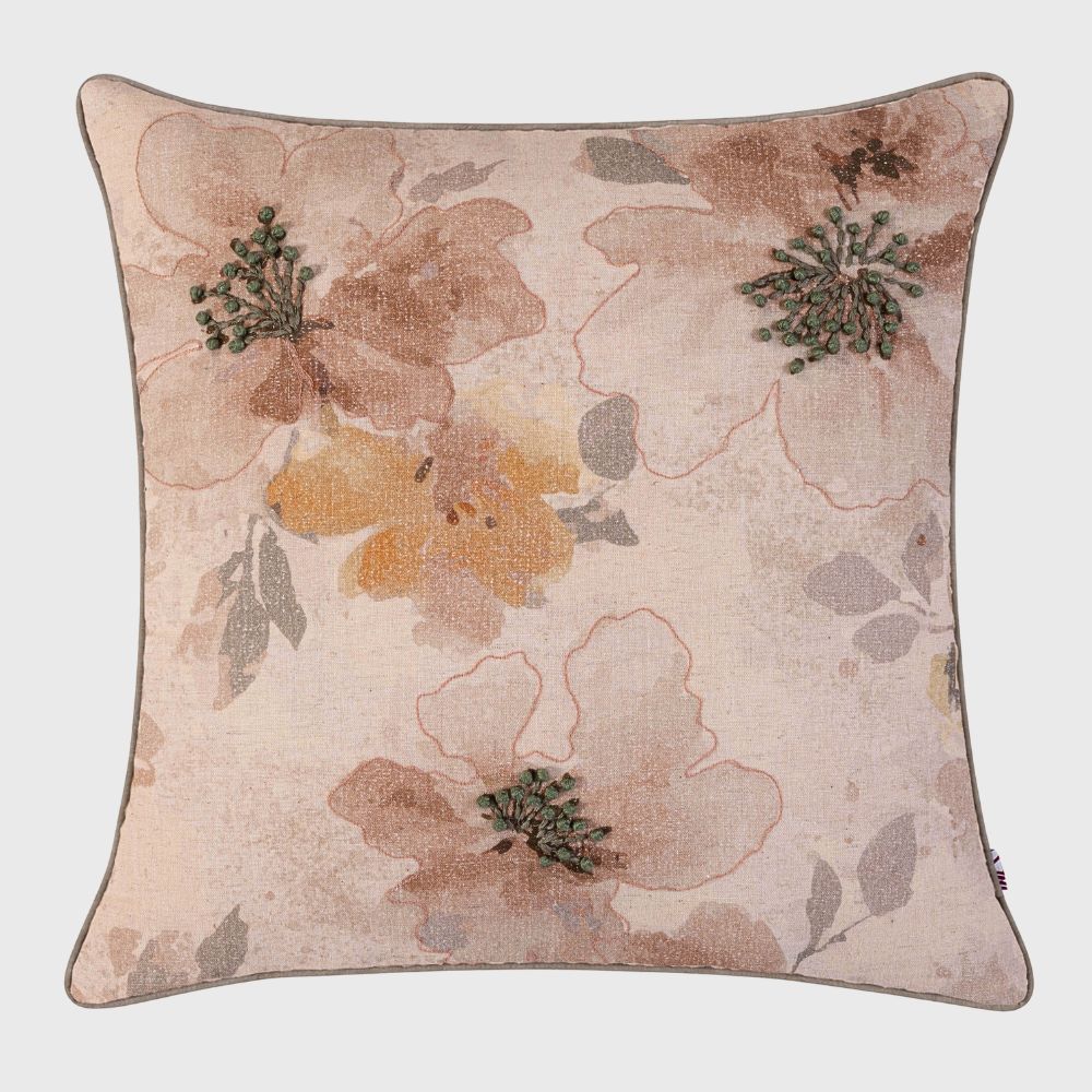 Fleur Mist Floral Cushion Cover