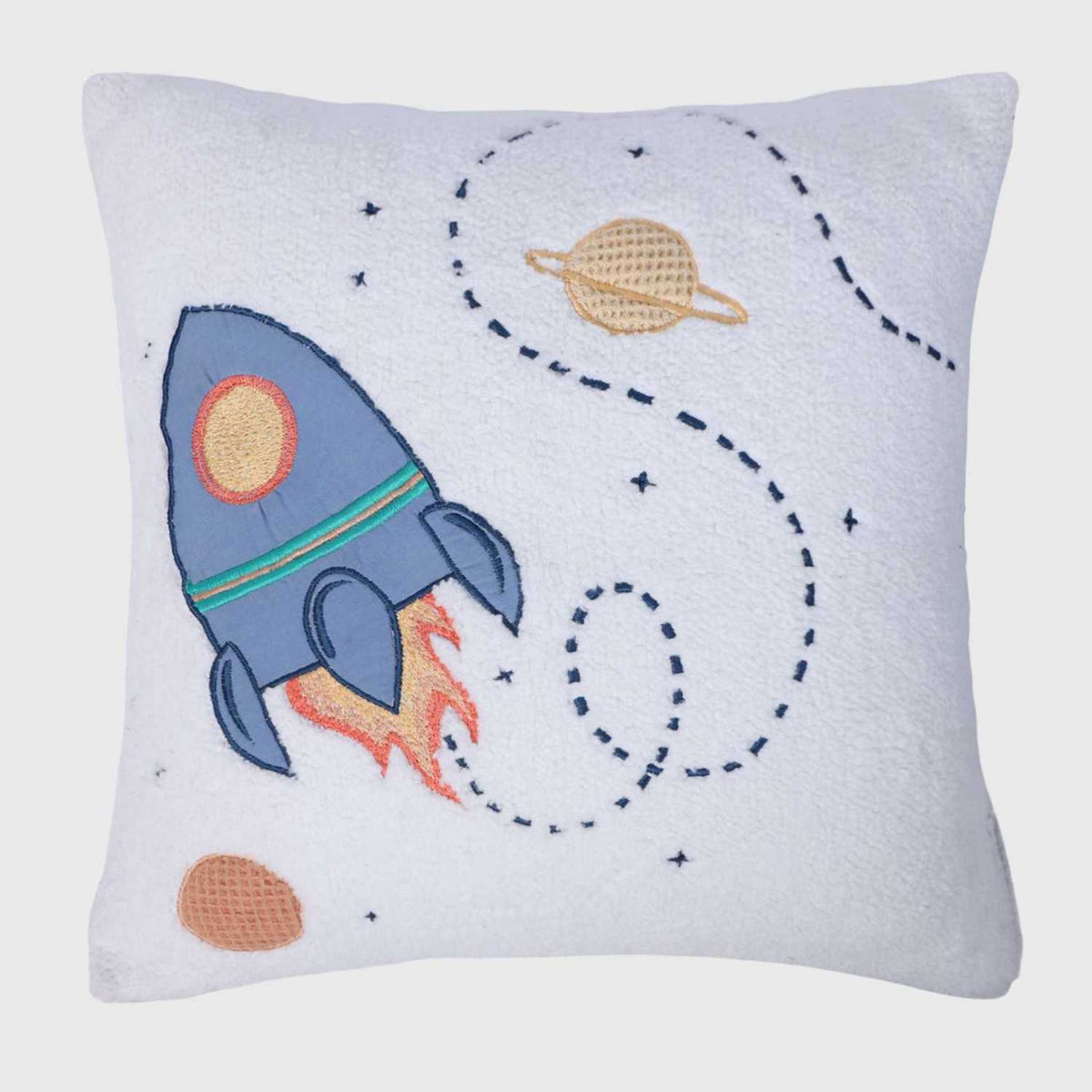 Cosmo Voyage Embroidered Cushion Cover