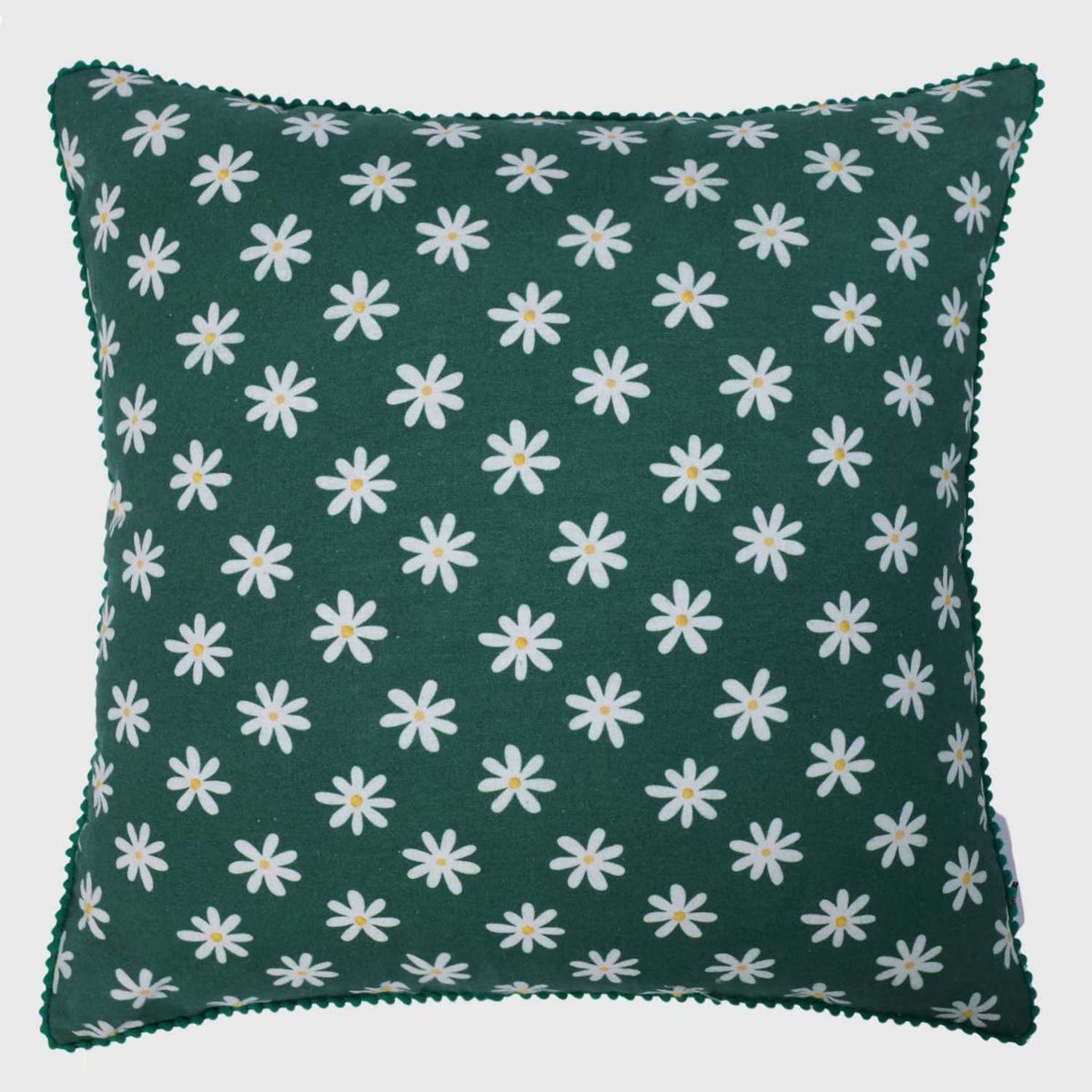 Verdant Daisy Cushion Cover