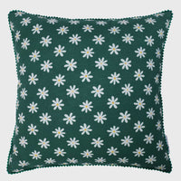 Verdant Daisy Cushion Cover