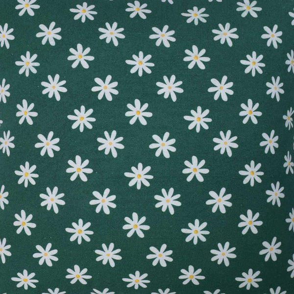 Verdant Daisy Cushion Cover
