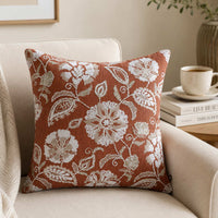 Viraasat Bloom Embroidered Cushion Cover