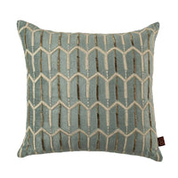 Sequin Velvet Blue Cushion Cover