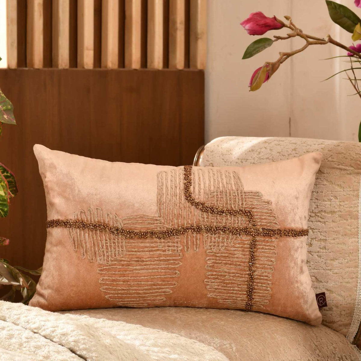 velvet & Cotton cushion covers