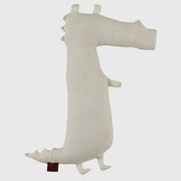 Tiny Crocodile Kids Shape Pillow - 16x30 Cm