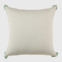 Pastel Bloom Hand Embroidered Cushion Cover