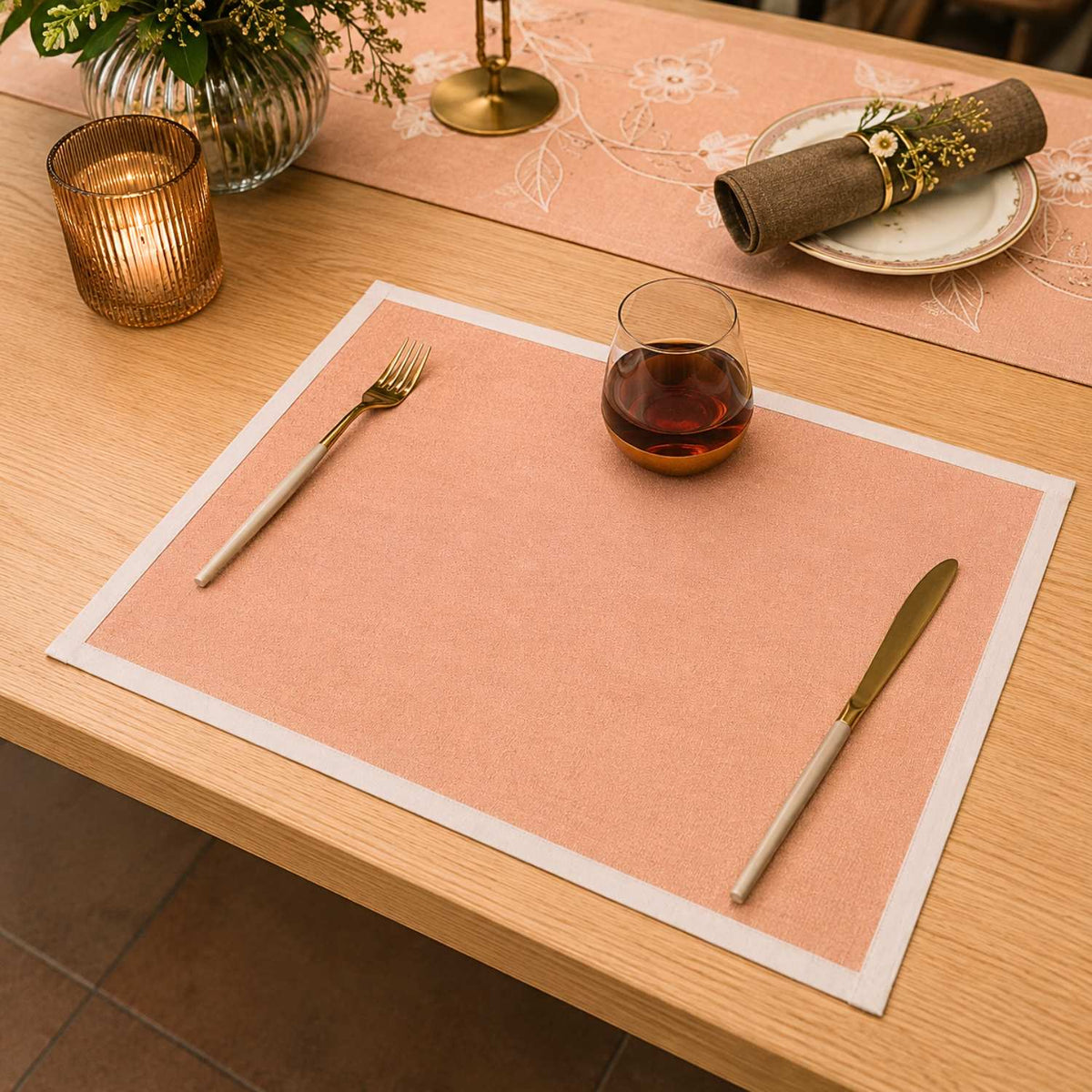 Rosabelle Embroidered Placemat