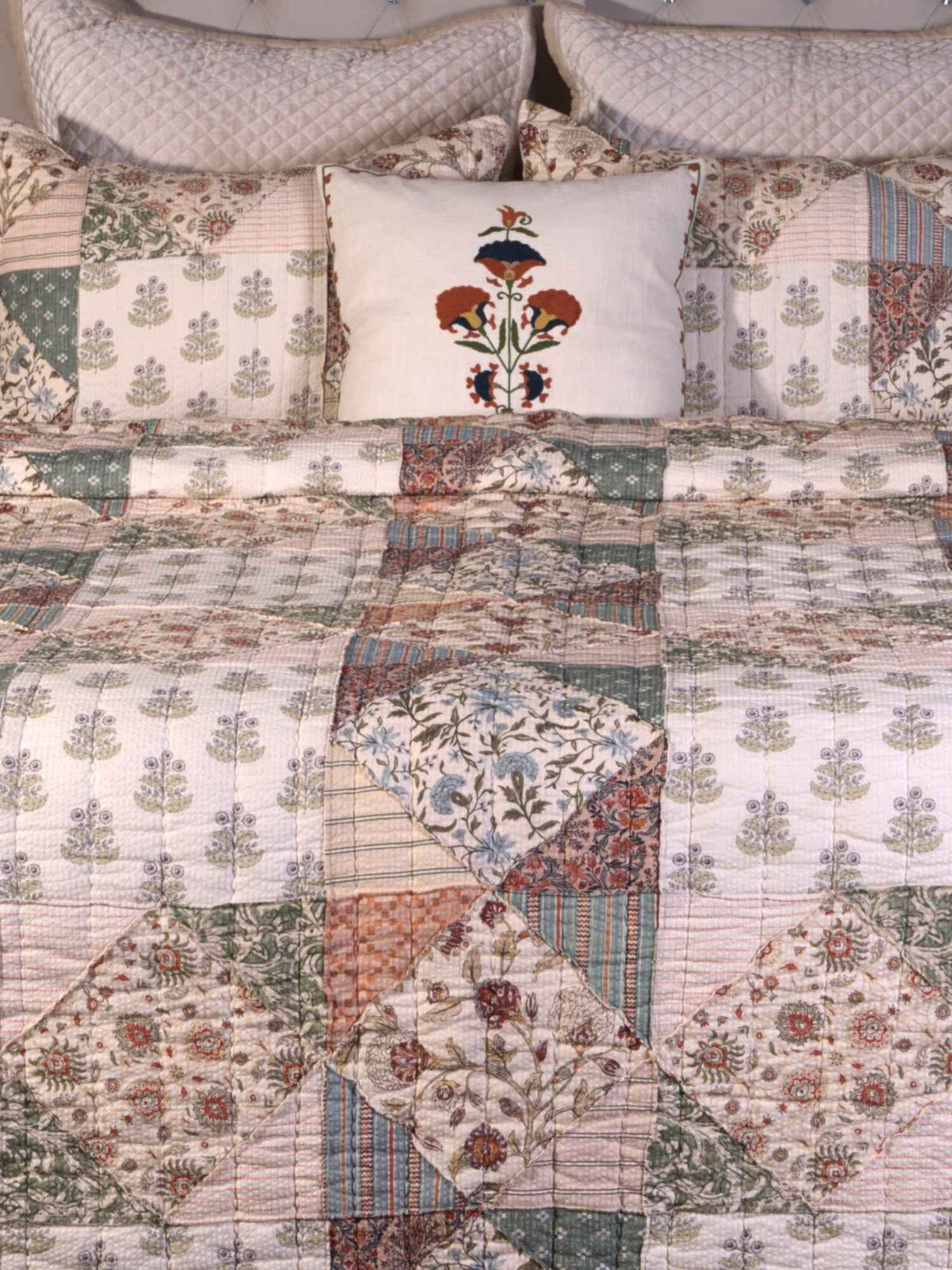 The Heritage Patchwork Bedspread
