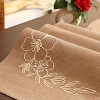 Floria Embroidered Table Runner