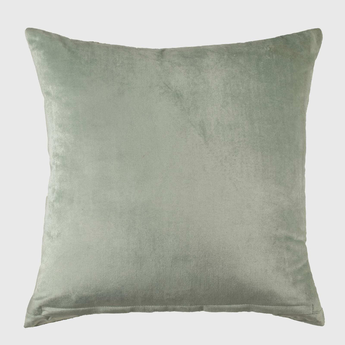 Sea Blue Hanging Florals Embroidered  Cushion Cover