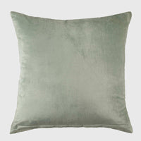 Sea Blue Hanging Florals Embroidered  Cushion Cover