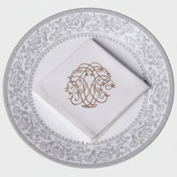 Regal Vine Monogram Luxe Napkin