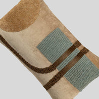 Beaded Lumbar Cushion Cover - 12x20 Inch