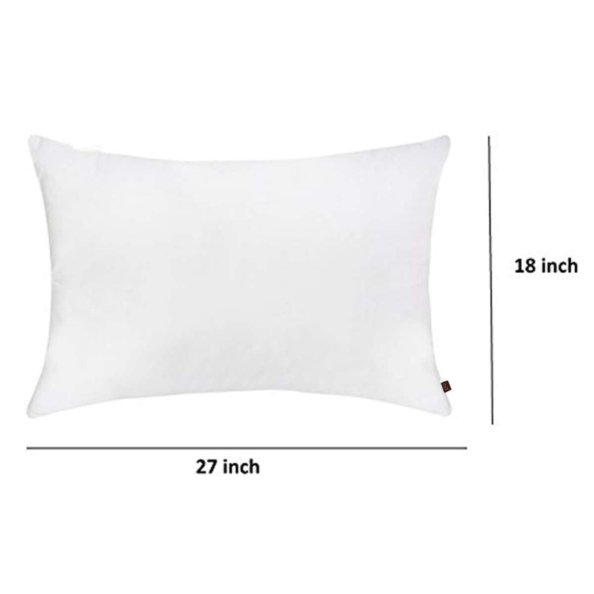 Micro Fiber Pillow Insert Extra Soft | 18x27 Inch