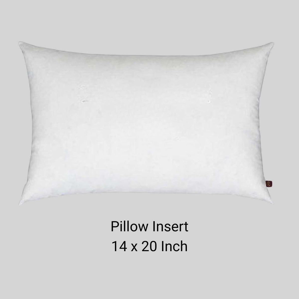 Micro Fiber Cushion Insert Extra Soft, White | 14x20 Inch